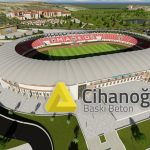 Burdur M. Akif Ersoy Stadyumu Baskı Beton Uygulaması